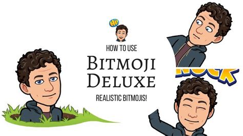 How to Use Bitmoji Deluxe - YouTube