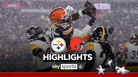 Pittsburgh Steelers at Cleveland Browns | 2024 Week 12 NFL highlights | NFL News | Sky Sports