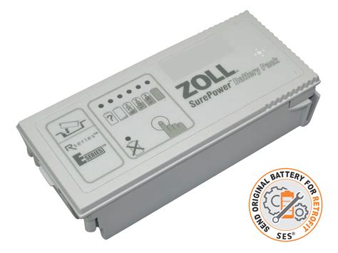 11.1V 7800mAH, LI-ION BATTERY FOR ZOLL AED PRO R-SERIES, E-SERIES