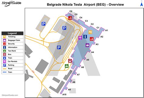 Belgrade Nikola Tesla Airport - LYBE - BEG - Airport Guide