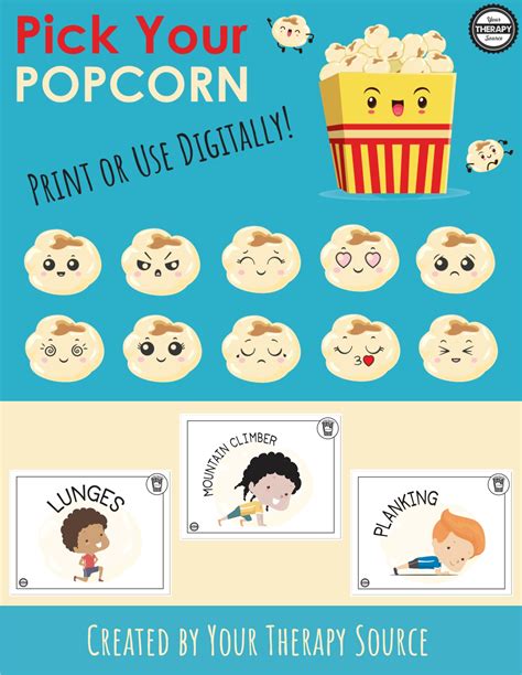 Popcorn Game - Your Therapy Source