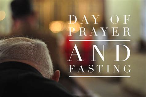 Bishop Calls for Day of Prayer and Fasting - The Anglican Diocese South ...