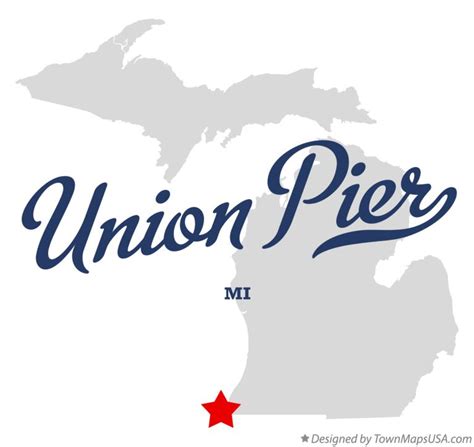 Union Pier Michigan Map - Atlanta Georgia Map