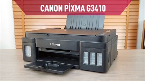 Canon Pixma G3410 Mürekkep Tanklı Yazıcı İncelemesi - TeknoSeyir