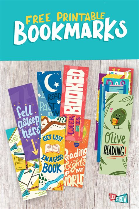 Celebrate Your Love of Reading with These Free Printable Bookmarks Library Bookmarks, Cool ...