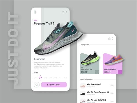 Shoes App / Nike rebranding by Anastasiia on Dribbble