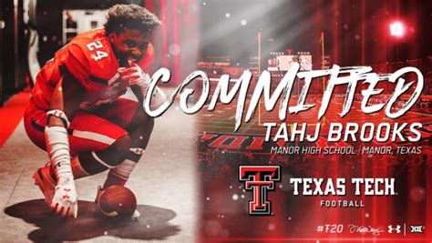 RB Tahj Brooks excited to be a Red Raider - Orangebloods