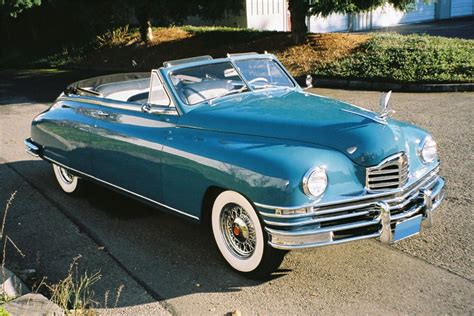 Car Style Critic: Curiously Impressive 1948-50 Packard Convertibles