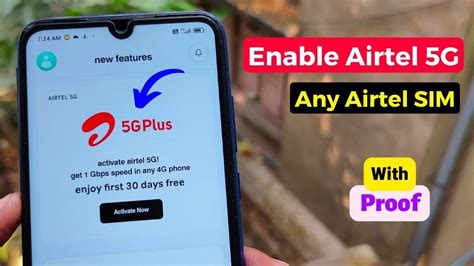 Activate Airtel 5G Plus in Any Airtel 4G SIM & Get 5G Speed | Airtel 5G ...