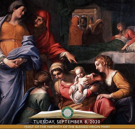 The Nativity of the Blessed Virgin Mary Feast Day: September 8th ...