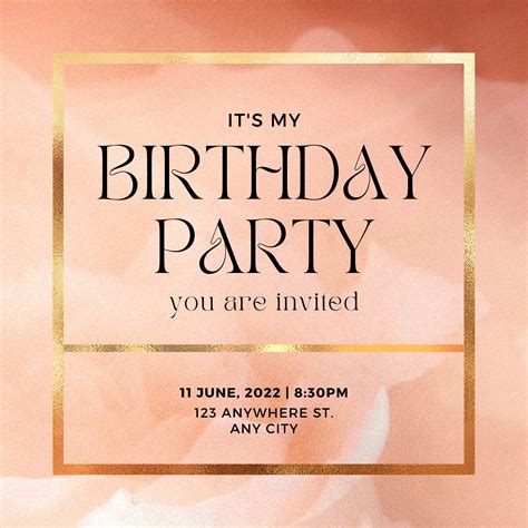 Free And Printable Birthday Invitation Templates Canva | atelier-yuwa ...