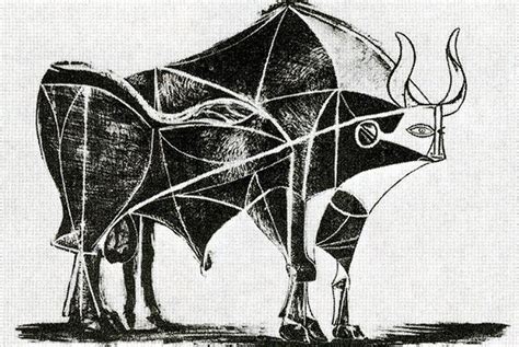 Bull (plate V), 1945 - Pablo Picasso - WikiArt.org