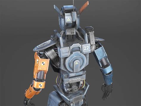 chappie robot 3D model | Robot 3d, 3d model, Robot