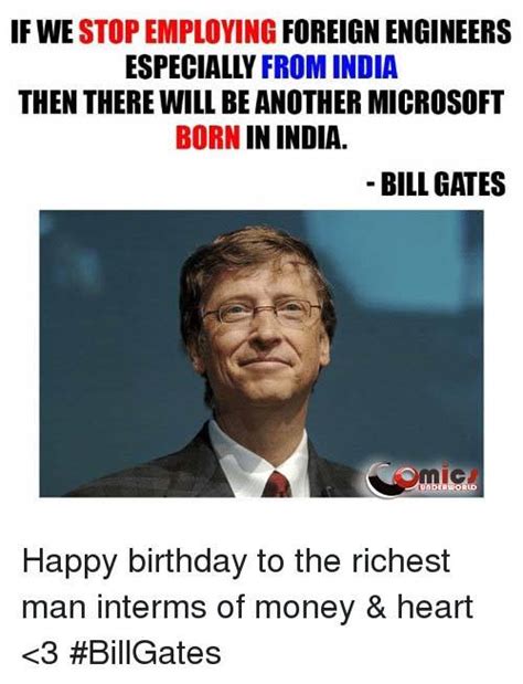 Happy birthday Bill Gates Bill... - Comics Underworld