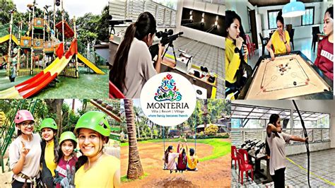 Monteria Resort Karjat | 13+ Adventure and Water Activities 😍 ️ | Full ...