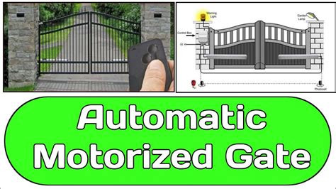 Swing Gate Installation | Motorized Gate | Automatic Swing Gate Installation |Time Watch |UHF ...