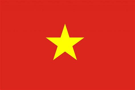 Vietnam Flag Coloring Pages - Learny Kids