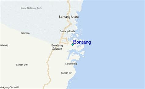 Bontang Tide Station Location Guide