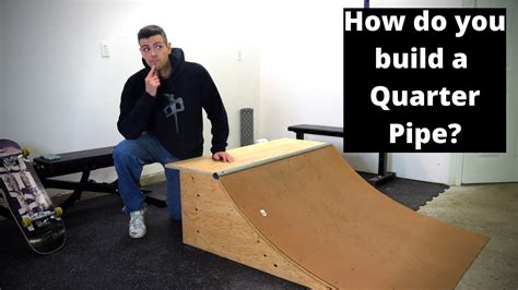 How to Build a Small Skateboard Ramp!!! - YouTube