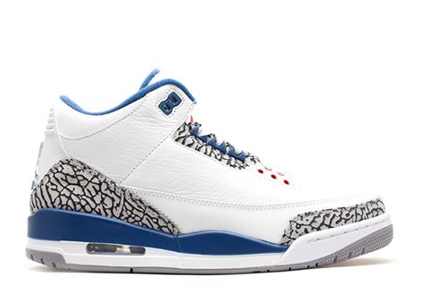 air jordan 3 retro "true blue 2011 release" - white/true blue | Flight Club