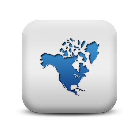 17 North America Map Icon Green Images - Map of North America Countries, North America Icon and ...