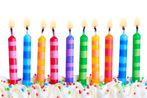 transparent background birthday candles - Clip Art Library