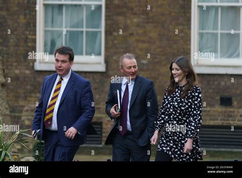 7th February 2023, Downing St, London, UK Cabinet Ministers arrive for ...