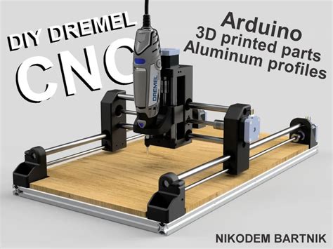 DIY Dremel CNC design and parts by NikodemBartnik - Thingiverse Arduino Cnc, Diy Cnc Router, Cnc ...