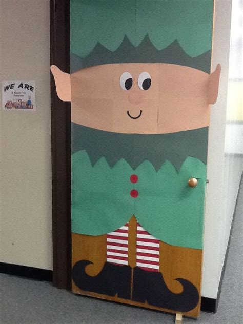 Christmas classroom, Christmas door decorations, Christmas classroom door