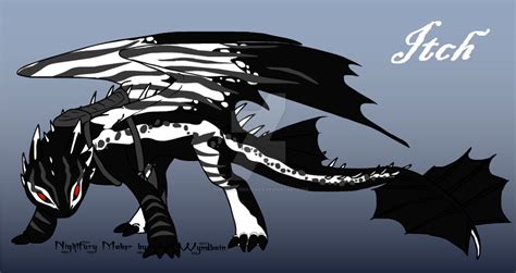 Itch - Night Fury HTTYD OC by The-Bone-Snatcher on DeviantArt