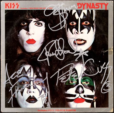 Lot Detail - KISS Signed "Dynasty" Album