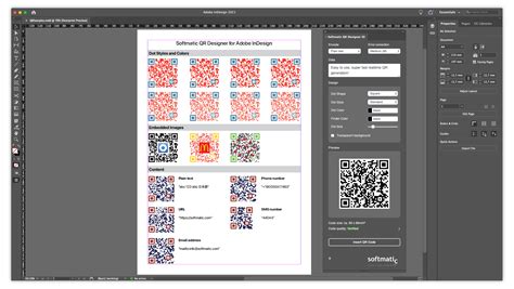 Create QR Codes in Adobe InDesign