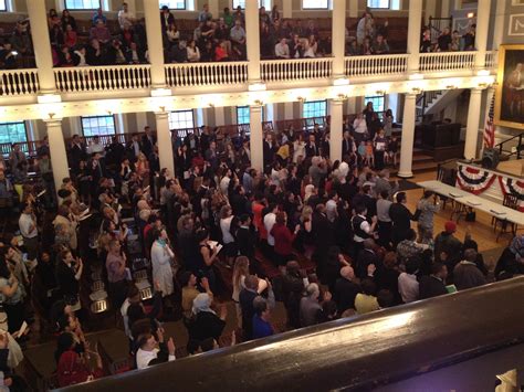 Faneuil Hall citizenship ceremony – Admissions Blog