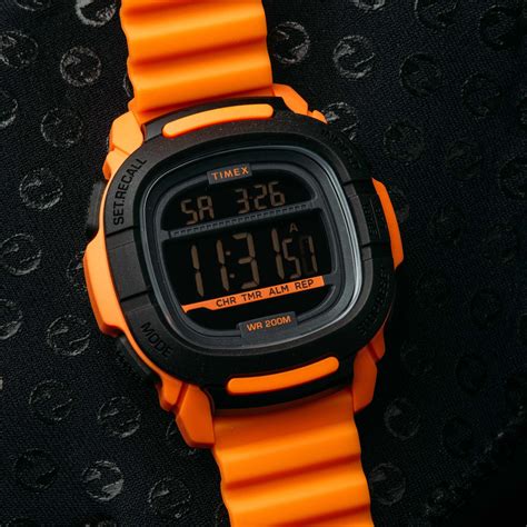 Timex Boost Digital Orange Black in 2022 | Modern mens watches, Timex, Orange black