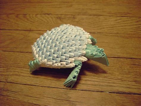 3d origami turtle ~ easy crafts ideas to make