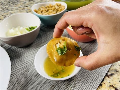 Easy Homemade Panipuri or Golgappa Recipe- Popular Indian Street Food ...