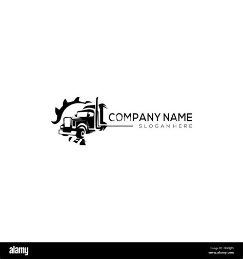 Creative Truck logo design Stock Vector Image & Art - Alamy