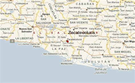 Guía Urbano de Zacatecoluca