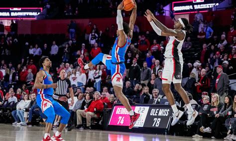 UGA basketball falls to 4-7 in SEC play with loss to Ole Miss