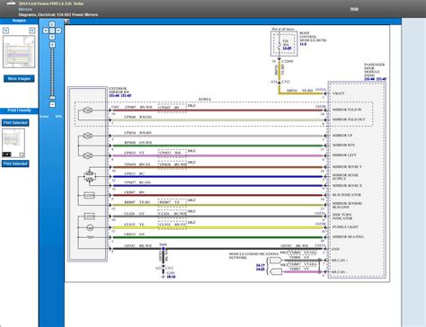 Ford Fusion Turn Signal Wiring Diagram