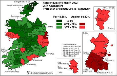 Ireland. Referendum 2002 | Electoral Geography 2.0