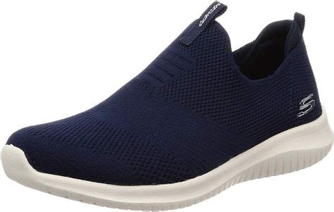 Amazon.com | Skechers Sport Women's Ultra Flex-First Take Sneaker, navy, 8 M US | Fashion ...