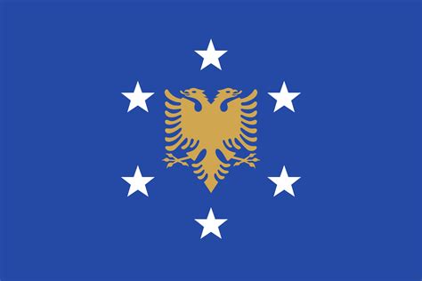 Alternate Kosovo flag design. : vexillology