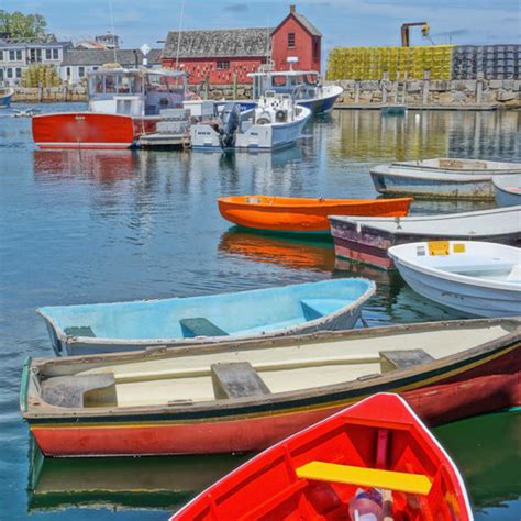 Colorful Boats in Harbor | vpvphotography