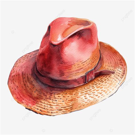 Watercolor Hat Travel Clip Art, Watercolor, Travel, Vacation PNG Transparent Image and Clipart ...