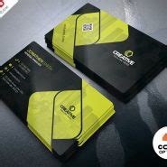 Corporate Company Business Card PSD Template | PSDFreebies.com