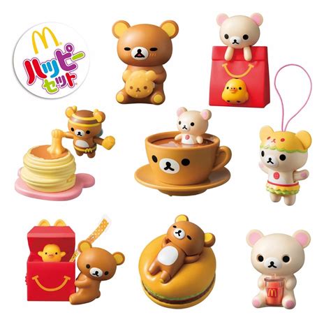 (AUTHENTIC) Rilakkuma x McDonald's Japan Happy Meal toy -- Happy Set Hide-and-Seek, Hobbies ...