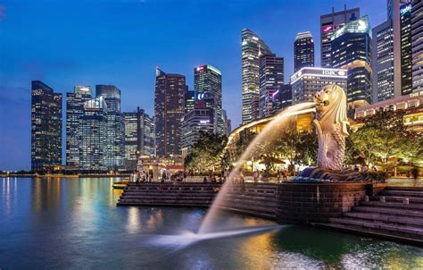 Merlion Singapore Wallpapers - Top Free Merlion Singapore Backgrounds ...