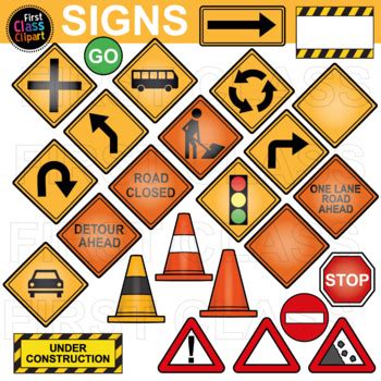 Printable Construction Signs For Kids