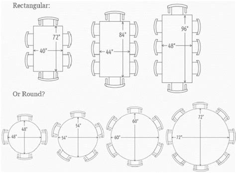 20 Dining Room Design Ideas | Dining table dimensions, Dining table ...